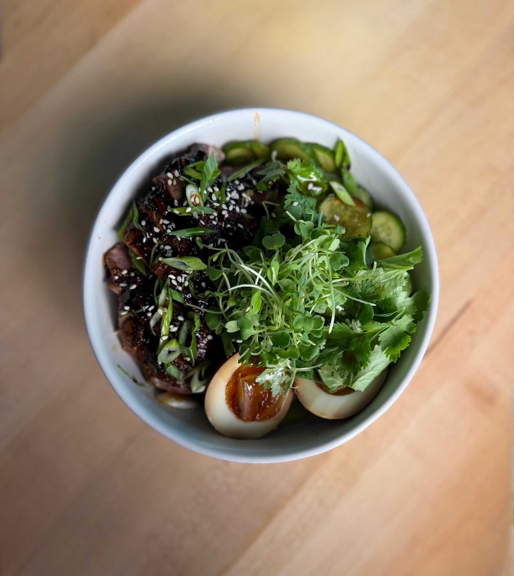 Honey-Soy Glazed Duck Donburi