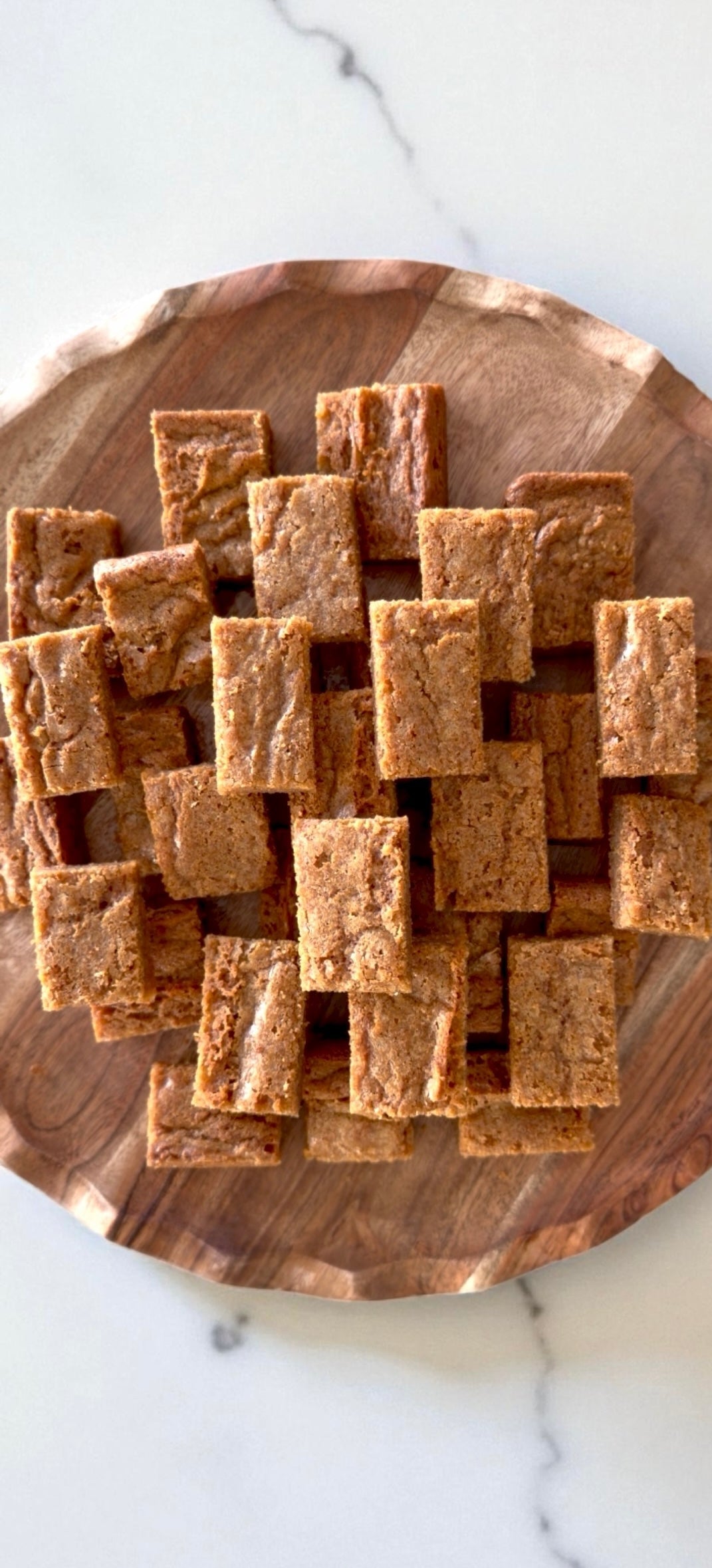 Cardamom Brown Butter Blondies (Nordic Blondies)